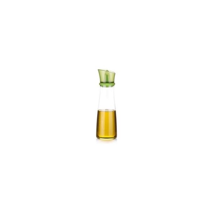 Lot De 6 Carafes à Vin En Verre 0,5 L Avec Couvercle Noir - Bec Verseur - Calibrées - Pour Eau, Jus, Lait - Fabriqué En Italie - 8