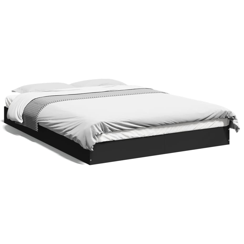 Tiroirs de lit - VIDAXL - 4 pcs - Noir - Bois de pin massif - Rangement Tiroirs de lit - VIDAXL - 4 pcs - Noir - Bois de pin massif - Rangement