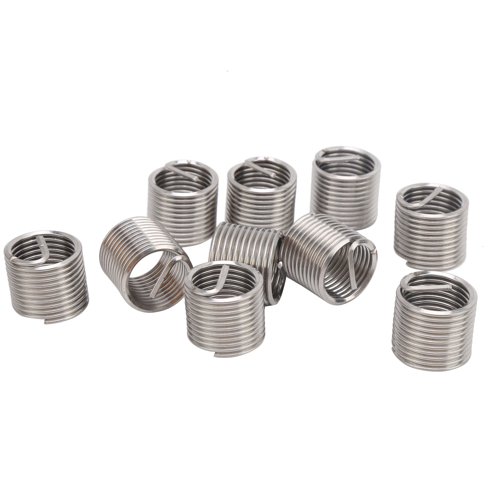 Insert De Réparation Filetée Hélicoïdal (Helicoil) M5 X 10mm - Acier - Pour Réparer Filets Abîmés - Neuf