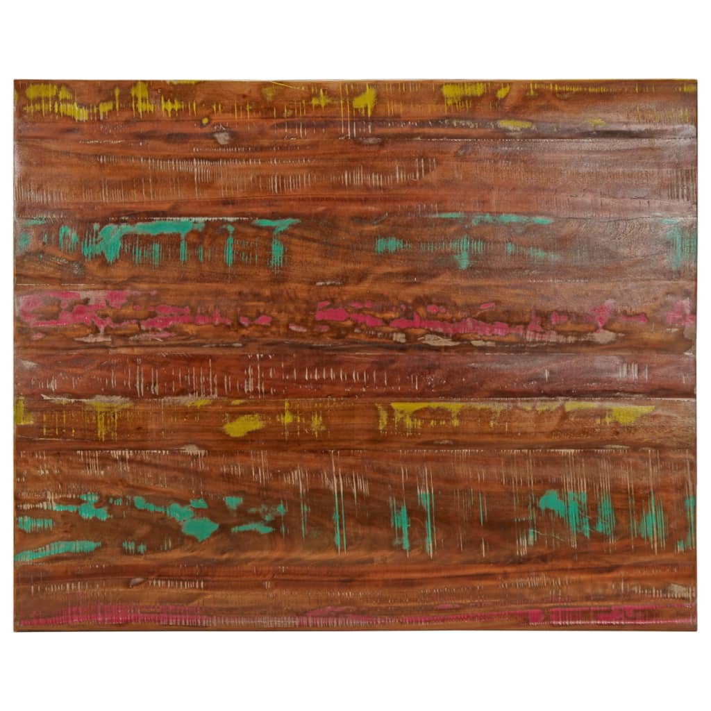 Tablero 90x80x2,5 cm rectangular madera maciza recuperada