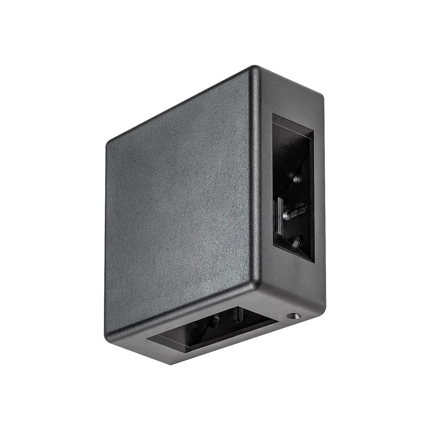 Kinkiet zewnętrzny Lippa LED 6W Ciepła biel 190lm czarny wym:12x12x5cm IP54 Rabalux