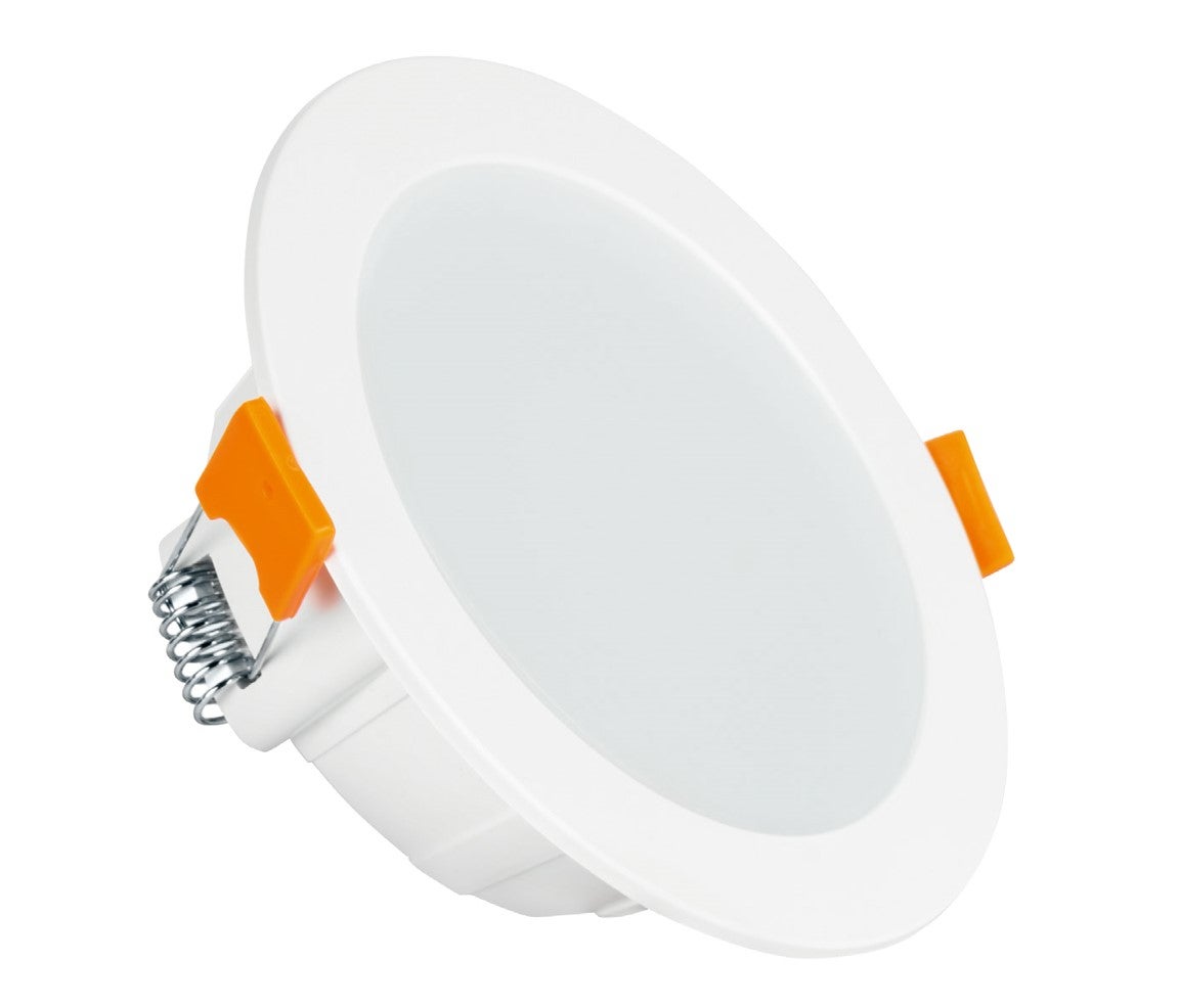 6 Spot LED Encastrable Extra Plat 9W Salle de Bain IP54 Blanc Chaud 3000K - 2