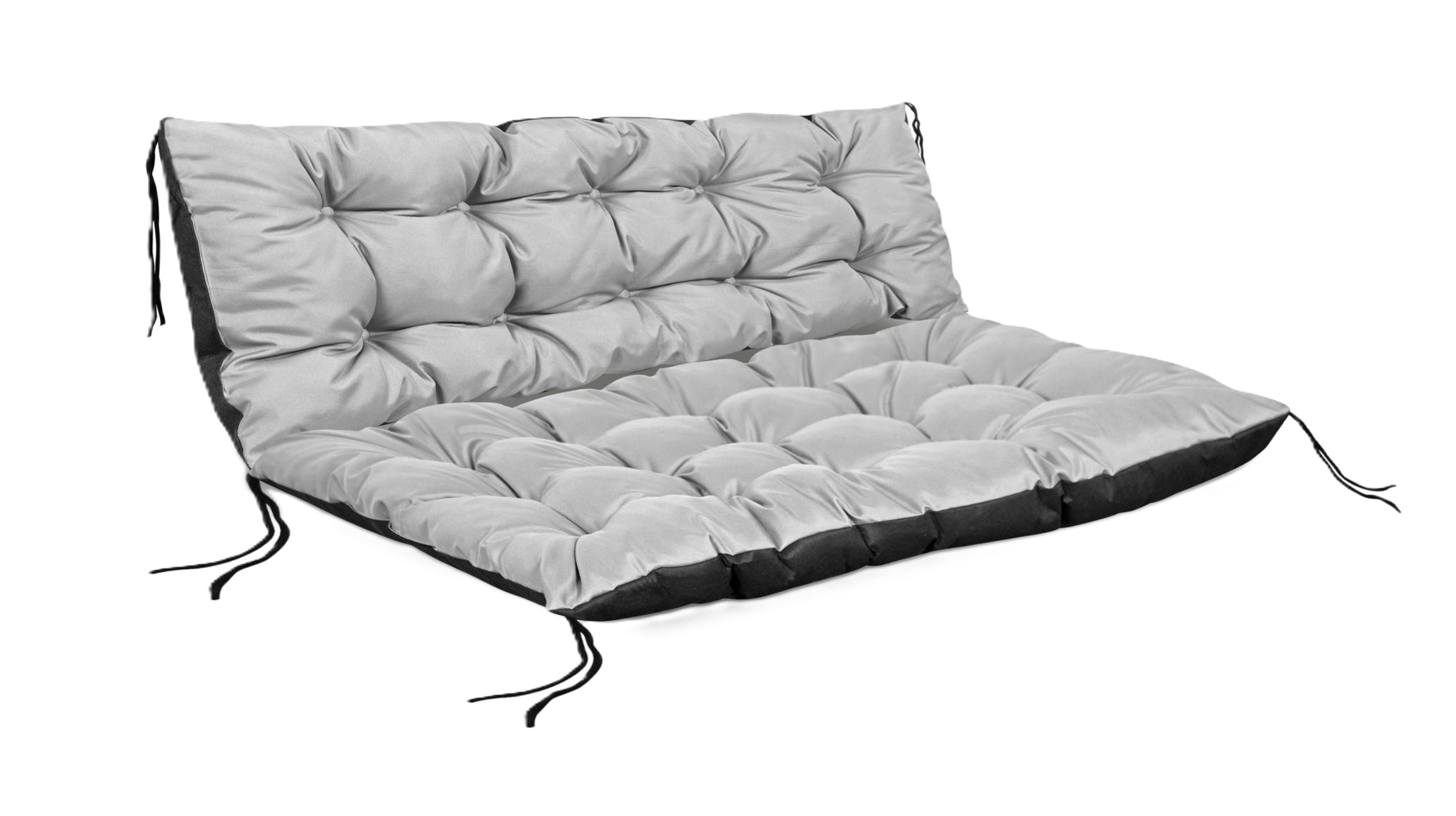 Zestaw poduszek ogrodowych na palety Aio Factory 120x80x40 cm jasnoszary 1szt