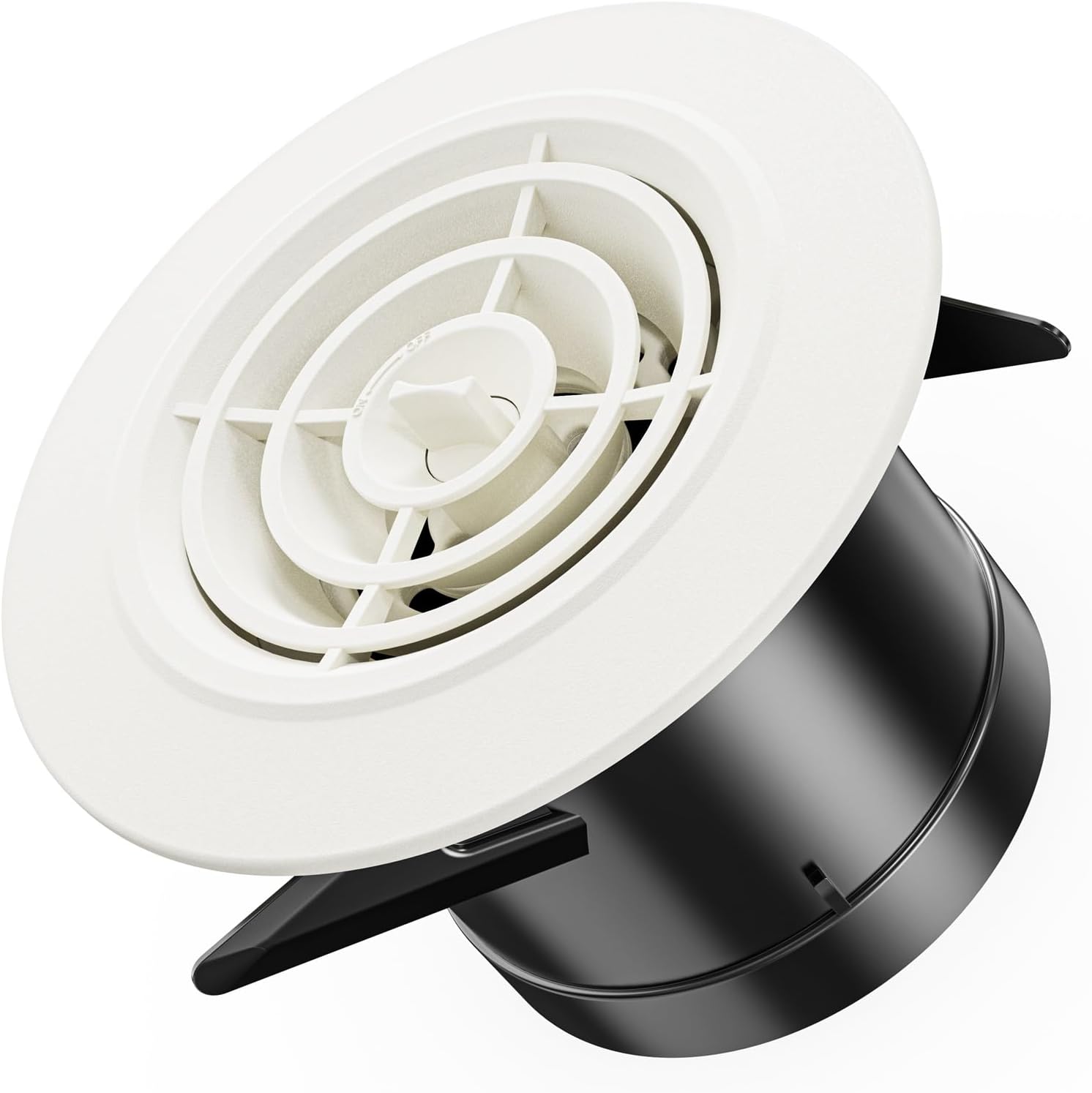 75mm Grille de Ventilation Ajustable Aération d'Air Ronde | Leroy Merlin