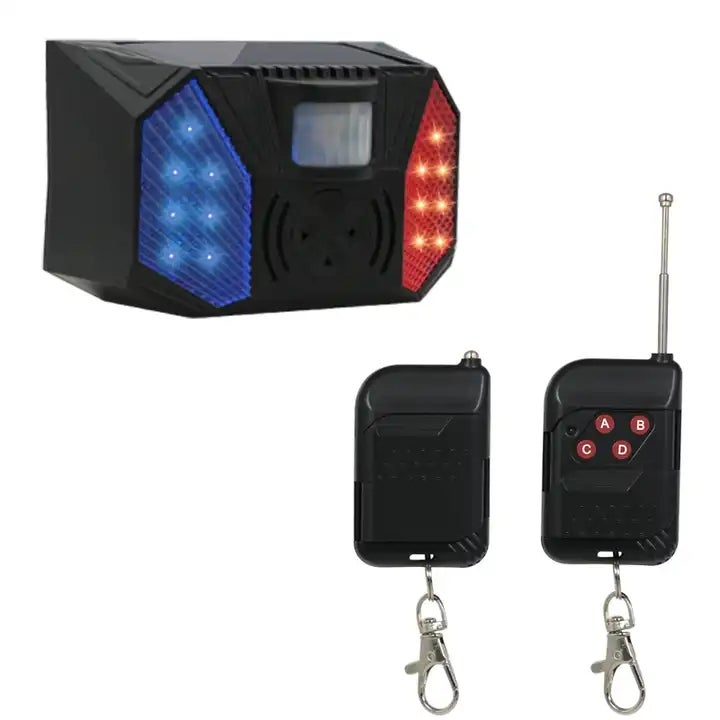 Alarme sonore et lumineuse, capteur infrarouge sans fil à énergie ...