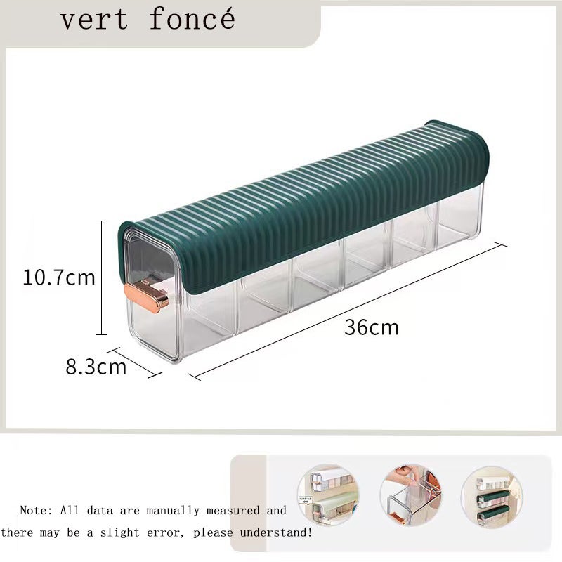 Paquet De 4 Organisateurs De Tiroir De Sous-Vêtements Chaussettes Avec Fond Solide, Séparateur