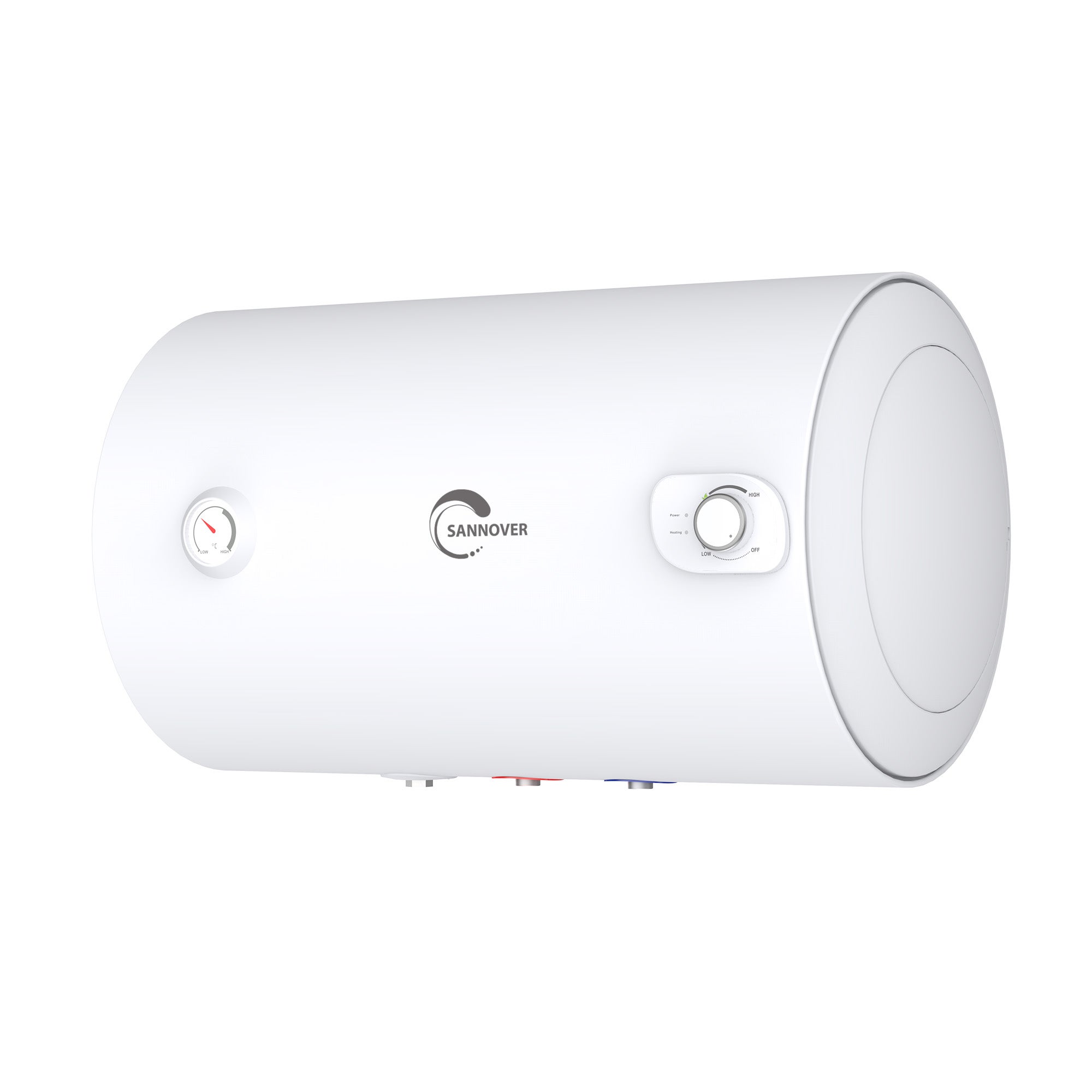 Elektryczny podgrzewacz wody, poziomy, w obudowie, Bypso Sannover, 150 litrów