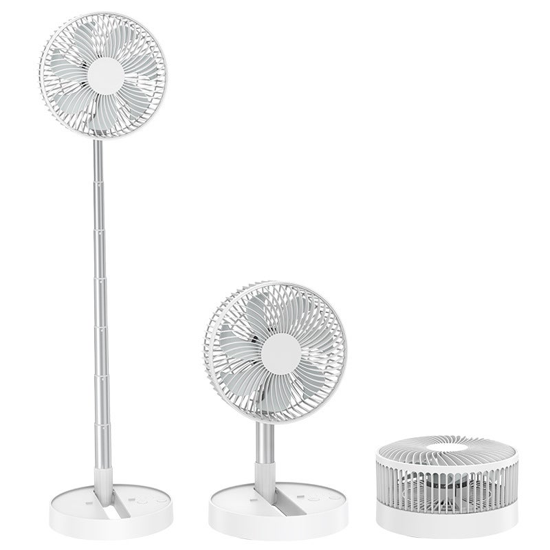 Mini Ventilateur Portable 5 En 1 Avec Batterie Externe, Chargement USB 3 000 Mah 3 Vitesses Reglables Tour De Cou Vert 90375421