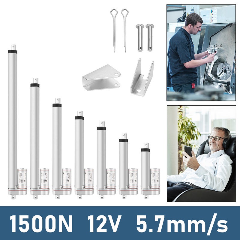 WXS - Cylindre électrique 12 V CC à actionneur linéaire 6000 N Max