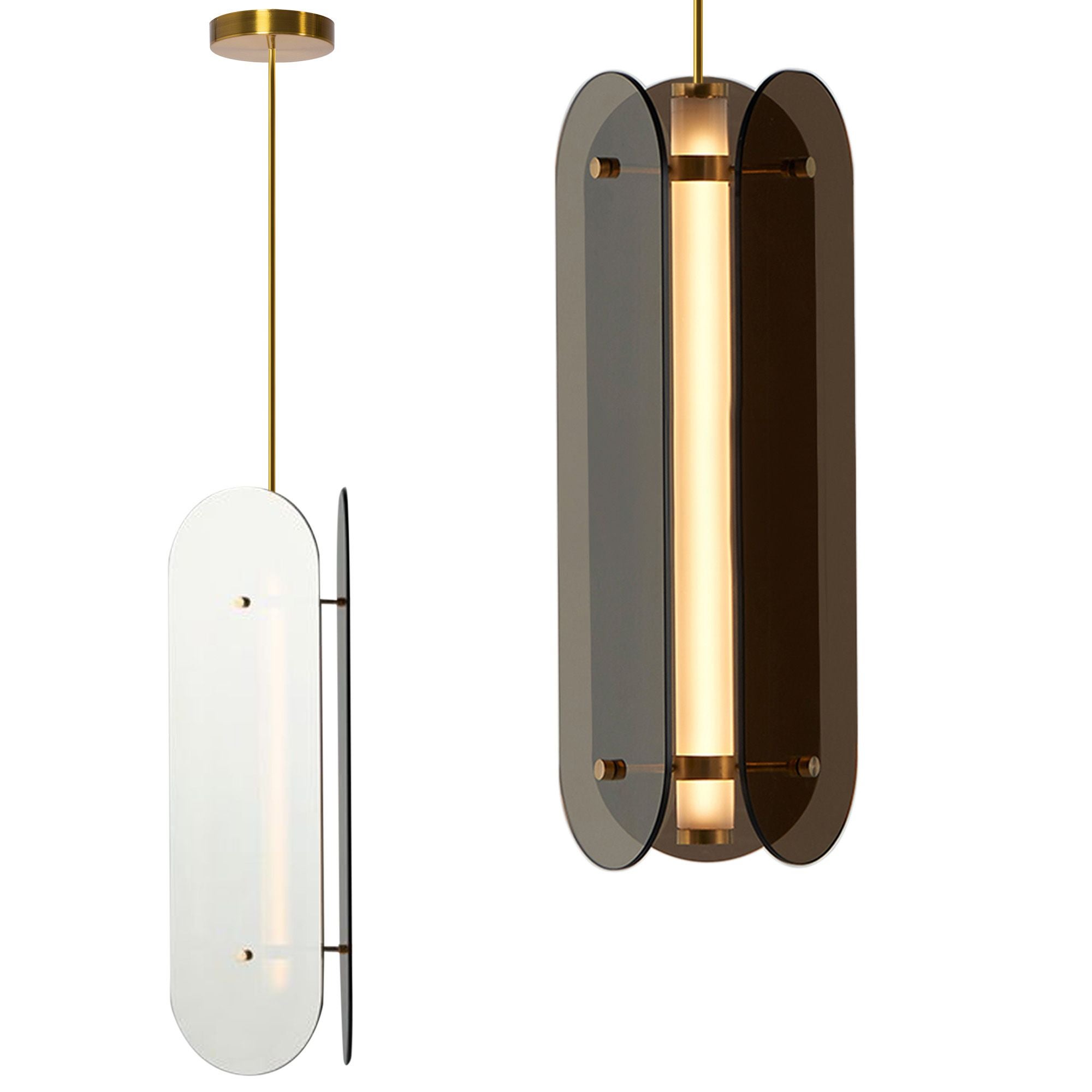 Lampa Sufitowa Wisząca Toolight App1676-Cp Long Czarny