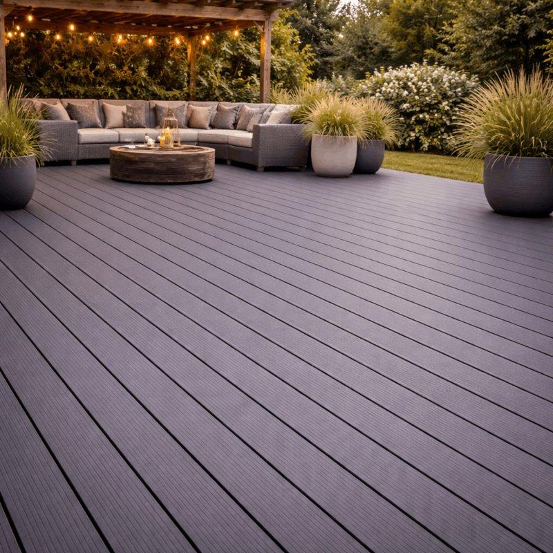 Plot réglable 18 à 30 mm pour terrasse bois et composite - support lambourde extérieur, pose facile - Coloris - Noir - 5