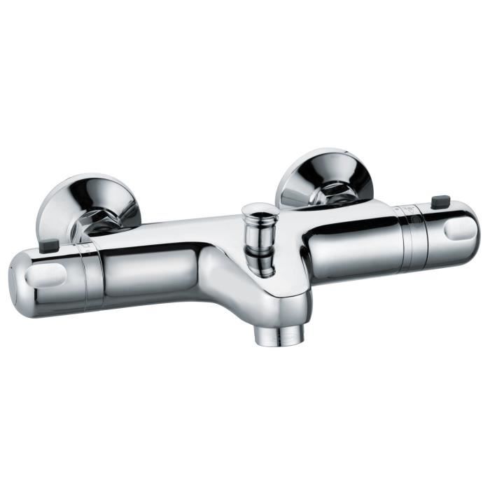 ROUSSEAU Robinet mitigeur thermostatique baignoire et douche Volga 2 - 4