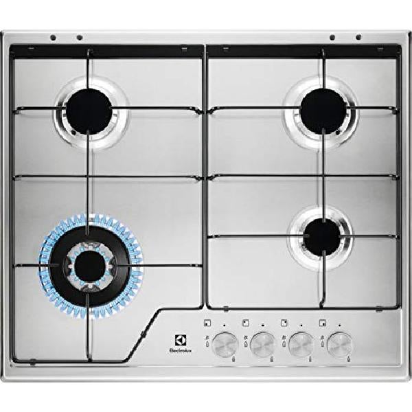 Electrolux Kgs6434sx Horno A Gas Empotrado De Acero Inoxidable De 59 Cm Y 4 Quemadores Acero Inoxidable, Leroy Merlin