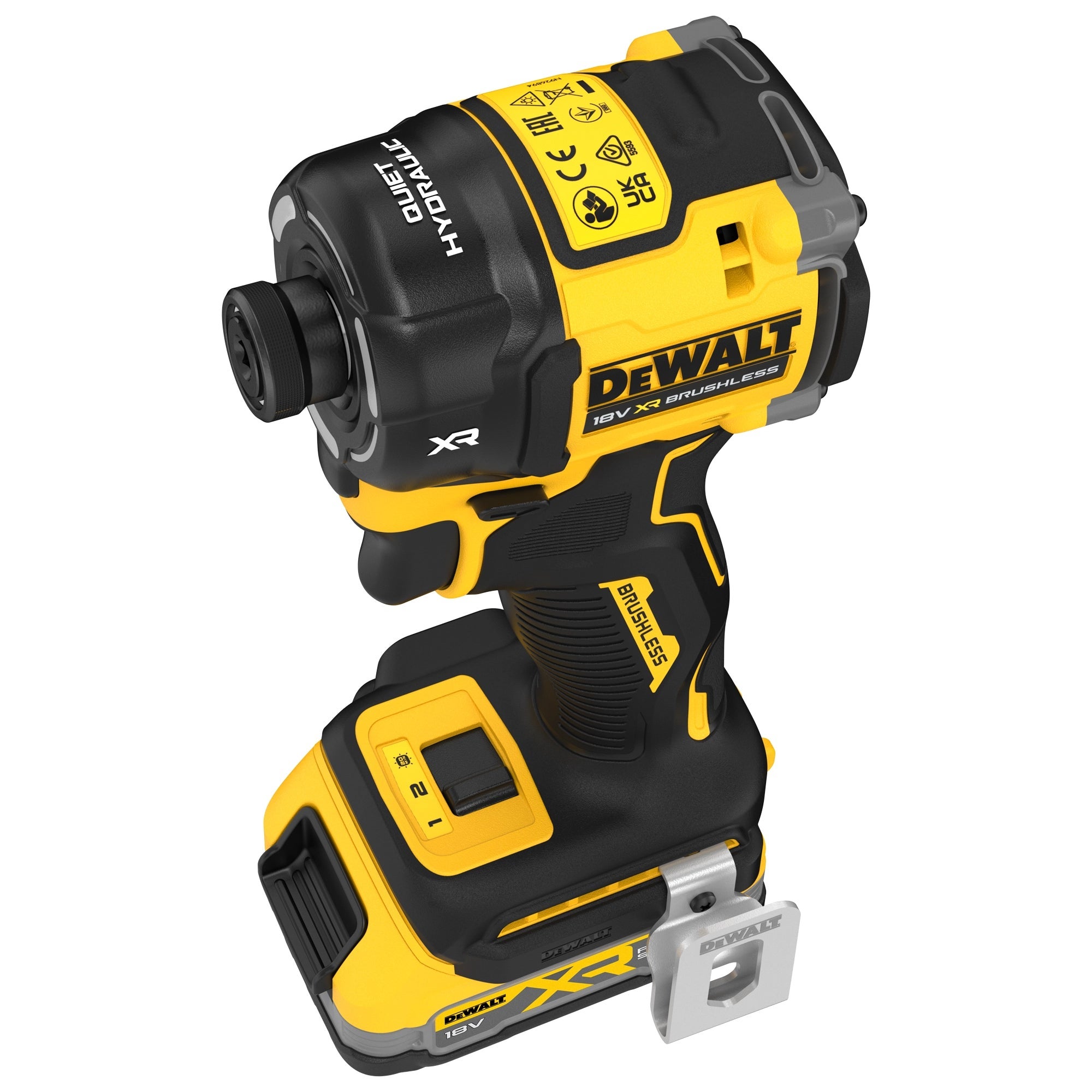 DEWALT DCF870E2T-QW DCF870E2T-QW Clé à chocs sans fil 18 V Nombre d'accus fournis 2 1.7 Ah brushless, + 2 batteries, + - 2
