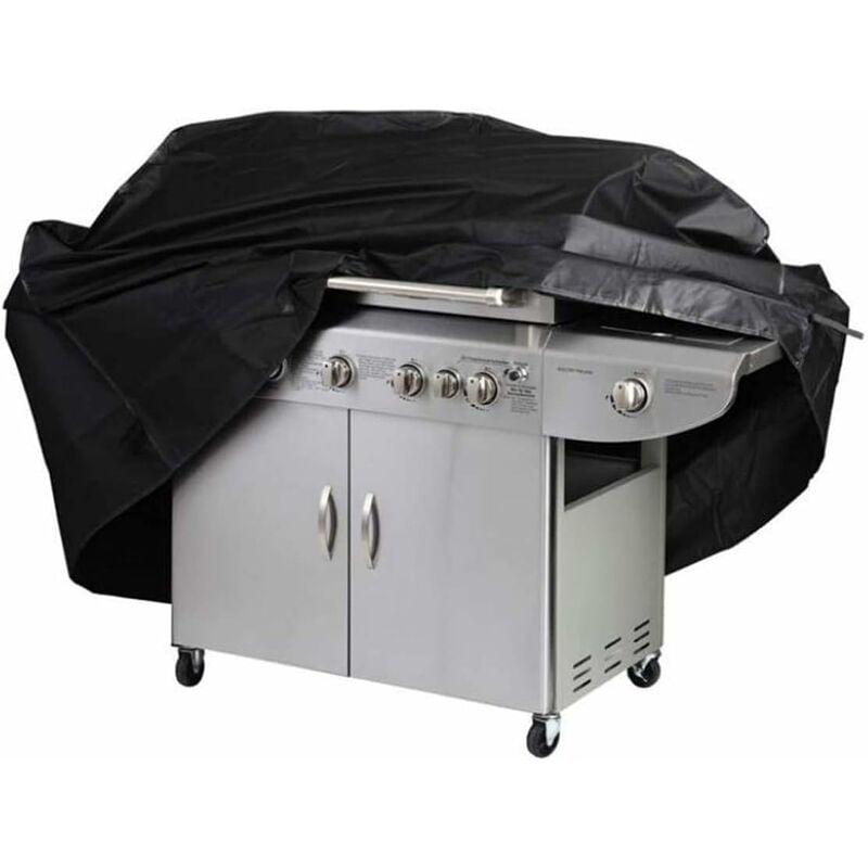 Copertura Protettiva PrimeMatik Per Barbecue - 190x71x117 Cm, Impermeabile, Rettangolare Con Fondo Elastico