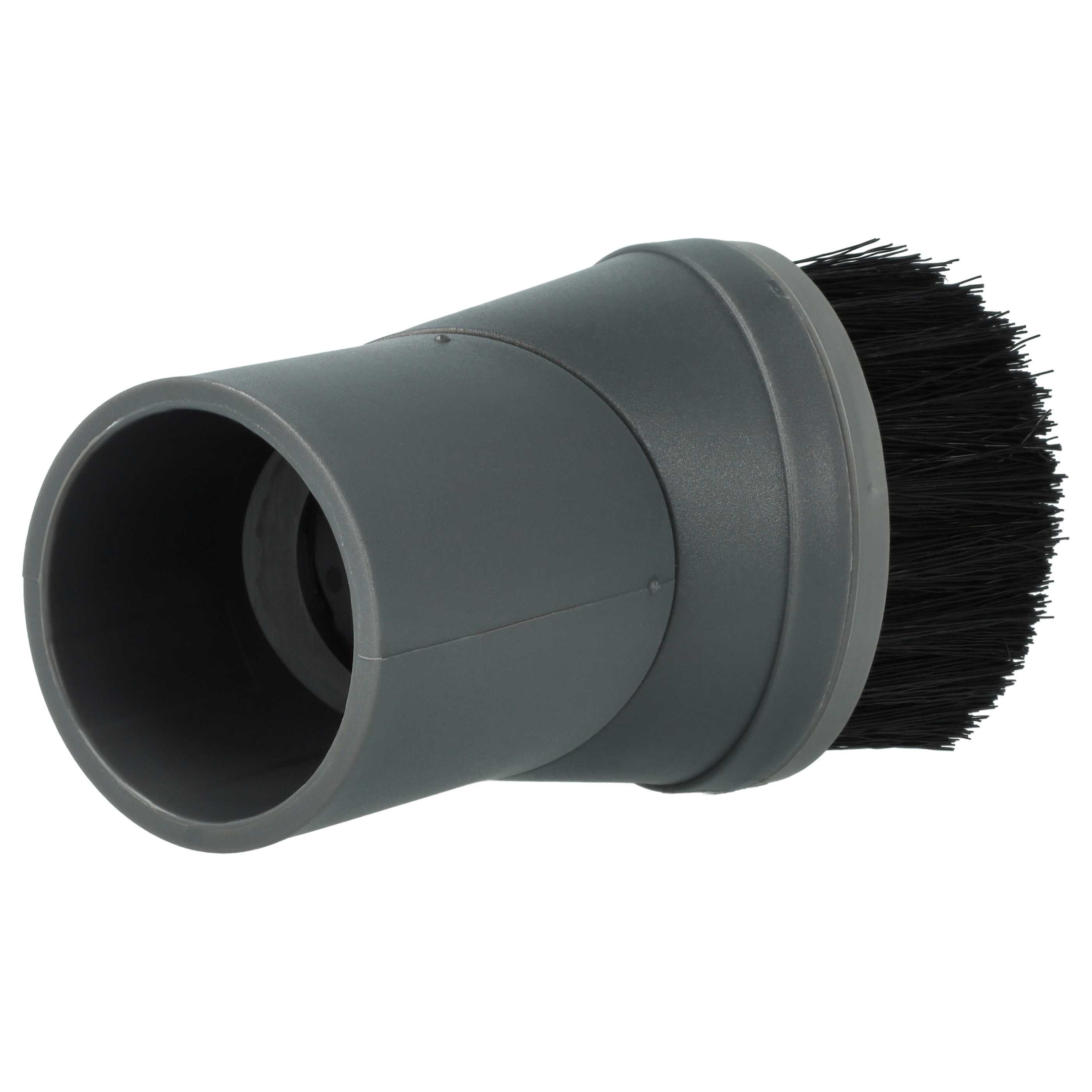 vhbw Brosse à épousseter compatible avec Miele SGFA3, SGFC0, SGFE0, SGFE1, SGFF3, SGFF4, SGFG0, SGFG1, SGFH0 aspirateur - Buse pinceau - brosse ronde - 3