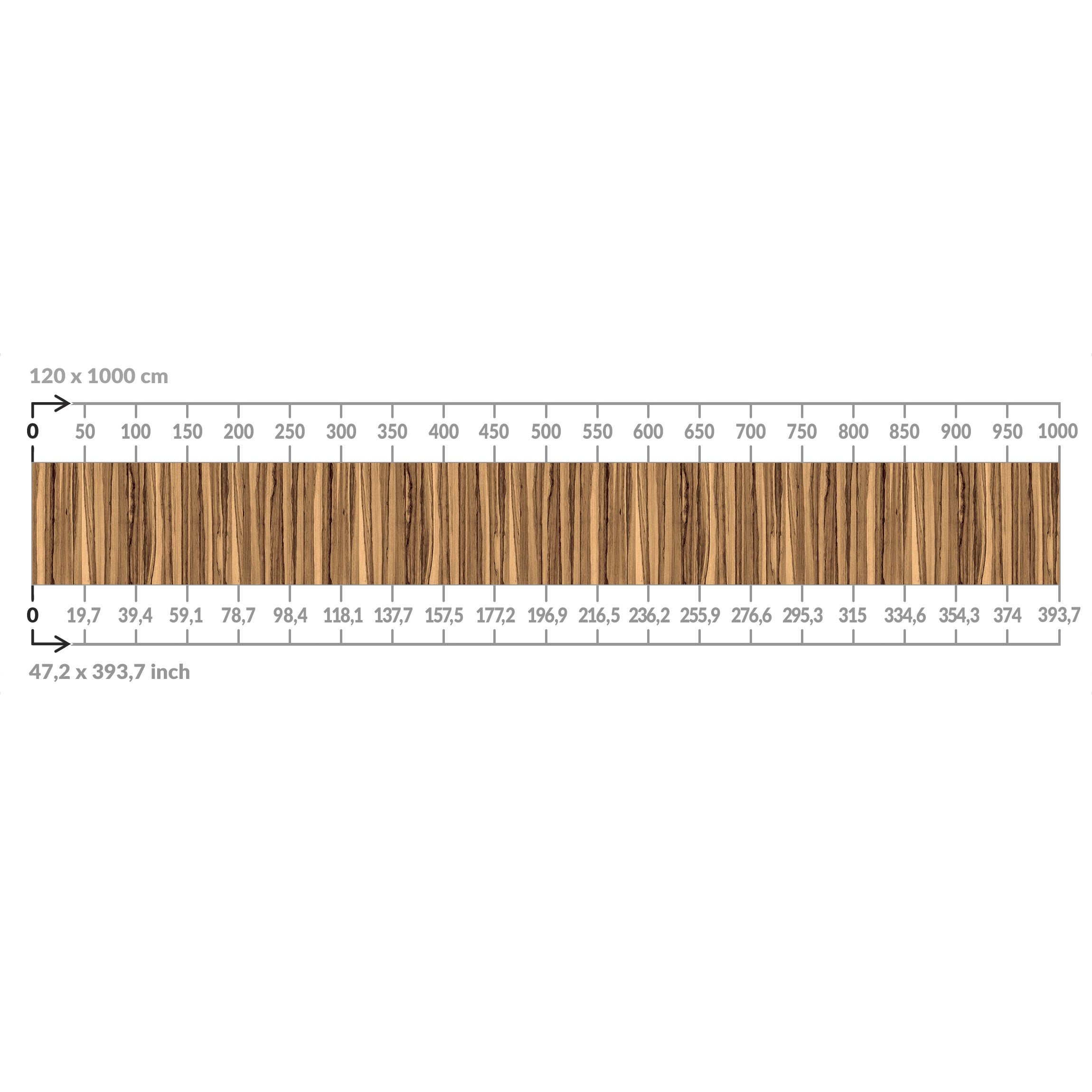 Brise vue brise vent balcon appartement jardin marron H.1,2 x L.6,5 M avec attaches résistant aux intempéries 270 g/m² mesh 1243 - 6