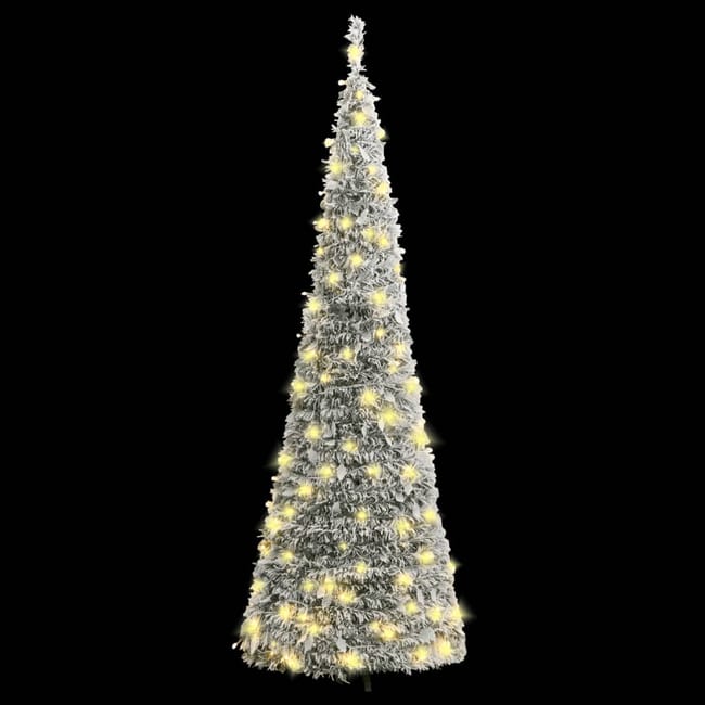 Christmas Gifts 49165 - Albero di Natale in fibra ottica, fiocco di neve, 90 cm, 100 rami, artificiale Christmas Gifts 49165 - Albero di Natale in fibra ottica, fiocco di neve, 90 cm, 100 rami, artificiale