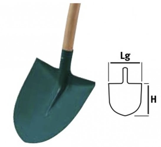 Pelle Alsace 28cm manche bois