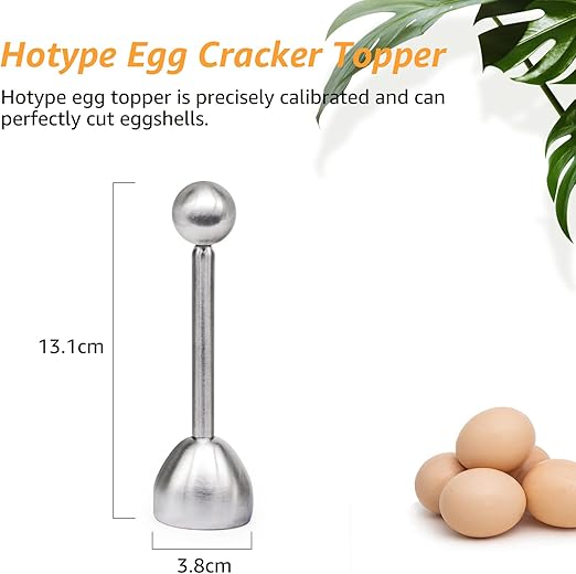 Ouvre-œufs en acier inoxydable, Coupe-œufs en acier inoxydable ,Outil de cuisine simple pour œufs à la coque ,pour œuf dur cru/mou Ouvre-œufs en acier inoxydable, Coupe-œufs en acier inoxydable ,Outil de cuisine simple pour œufs à la coque ,pour œuf dur cru/mou