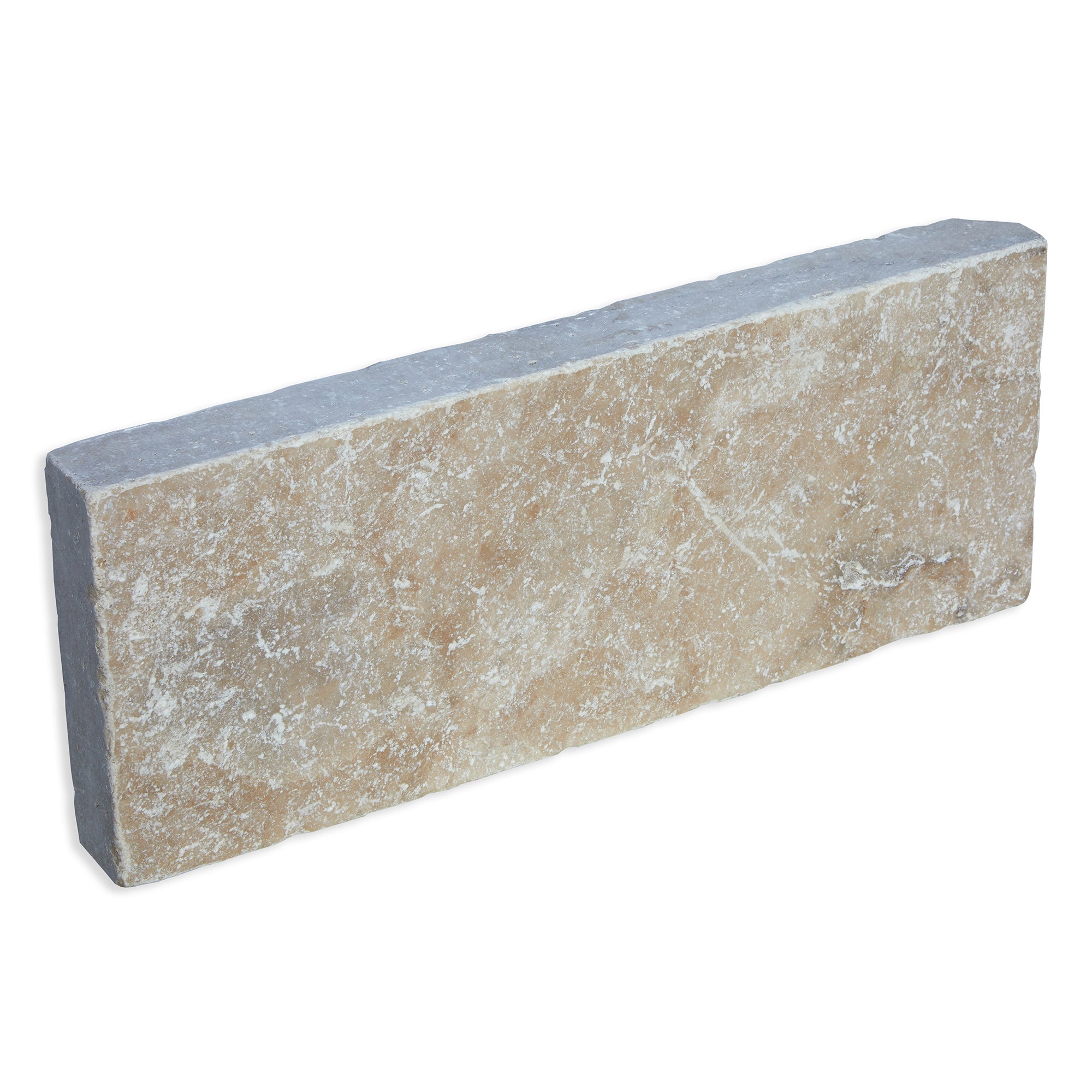 Bordure de jardin en pierre Travertin Beige Mix H.20 x L.50 cm (Lot de 15) - RO'MA Nature - 2