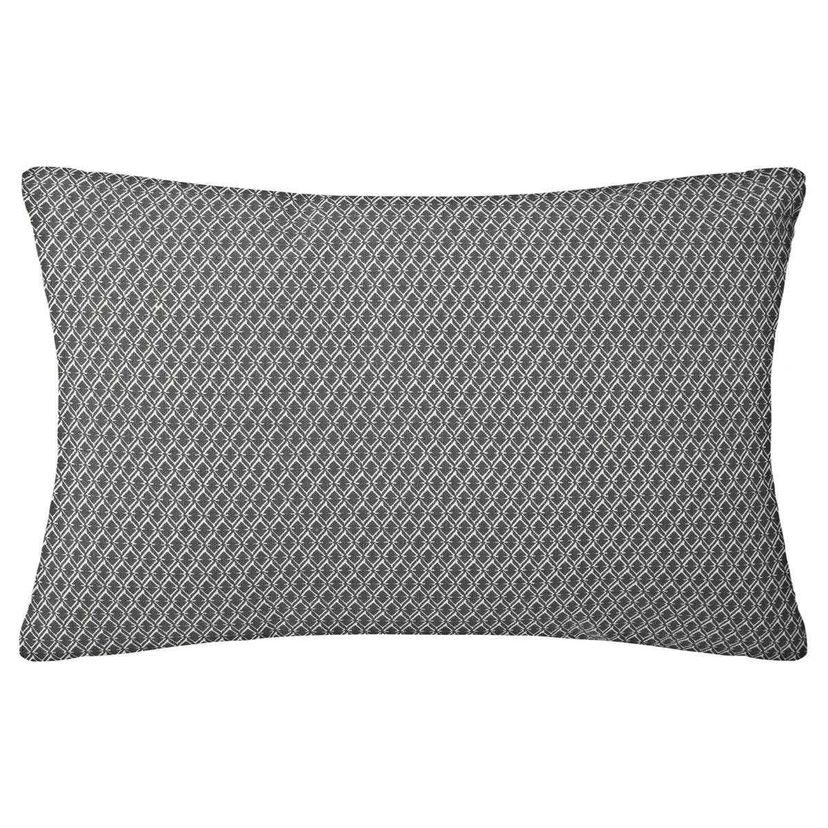 Cojín - motivo otto - algodón - gris - 30x50 cm - atmosphera créateur d'intérieur