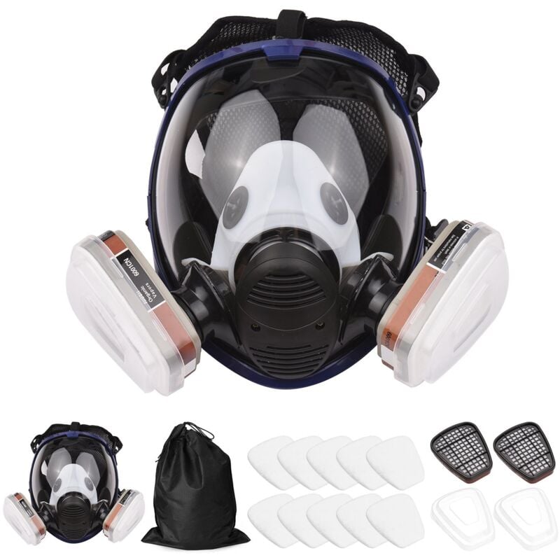 Masque Respiratoire Respro – Anti-pollution – Léger – Kaki – Neuf En Boîte