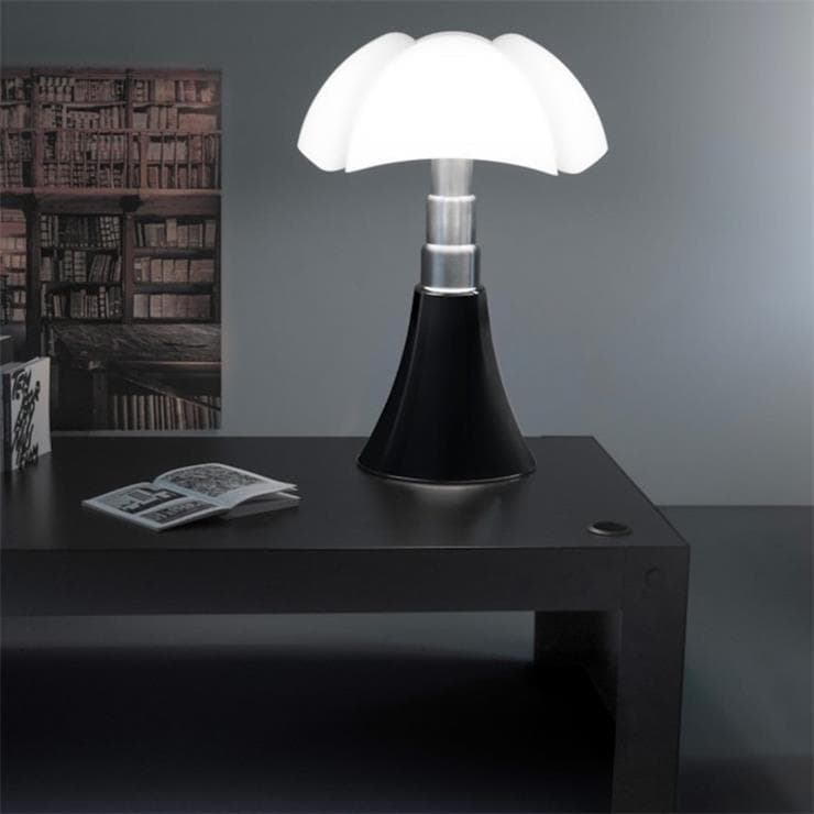 PIPISTRELLO MEDIUM-Lampada Dimmer LED supporto telescopico H50-62cm - 2