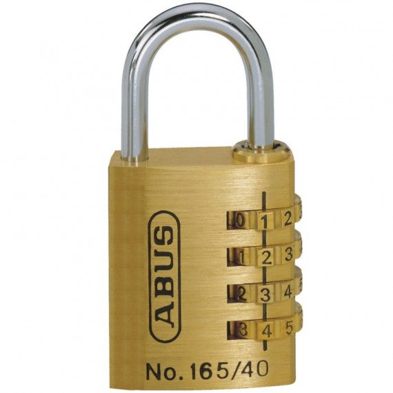 Cadenas laiton à combinaison programmable ABUS 165-40