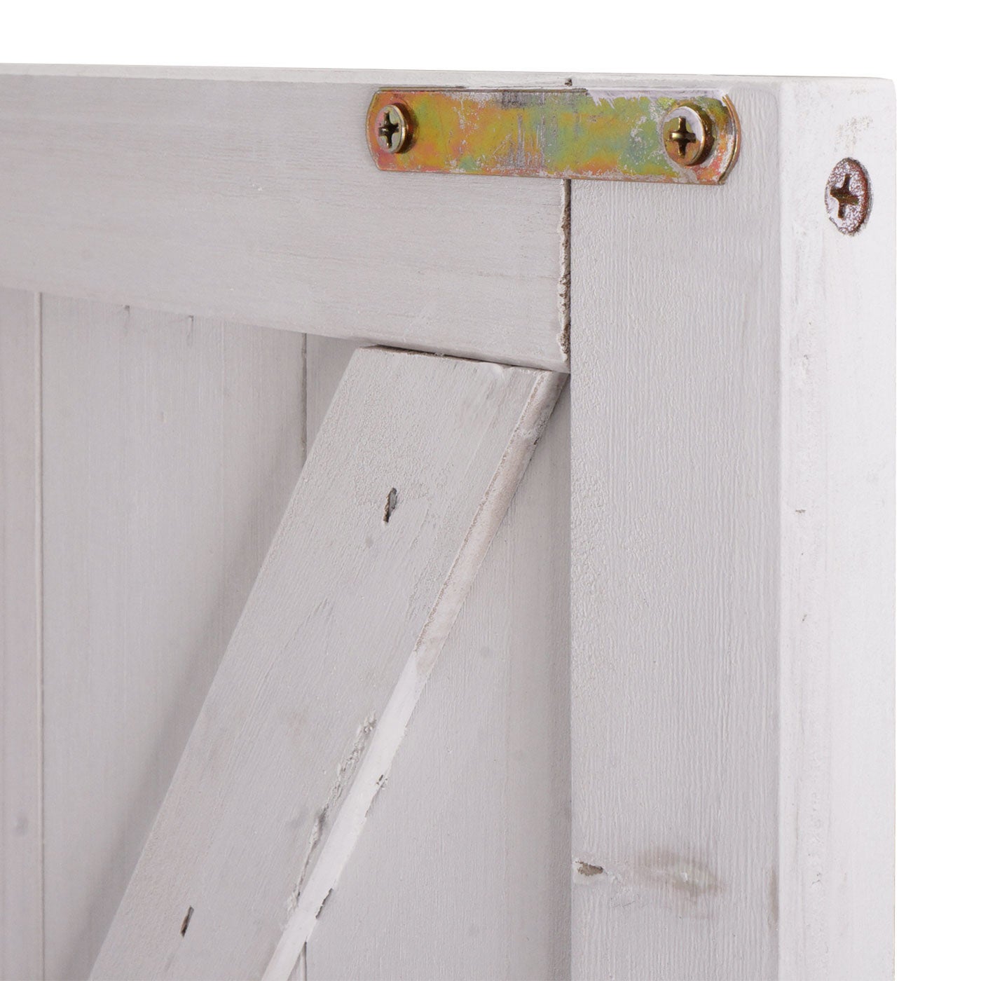 Armoire de jardin avec plan de travail HWC-L69 Outdoor sapin bois MVG 86x104x52cm ~ blanc - 4