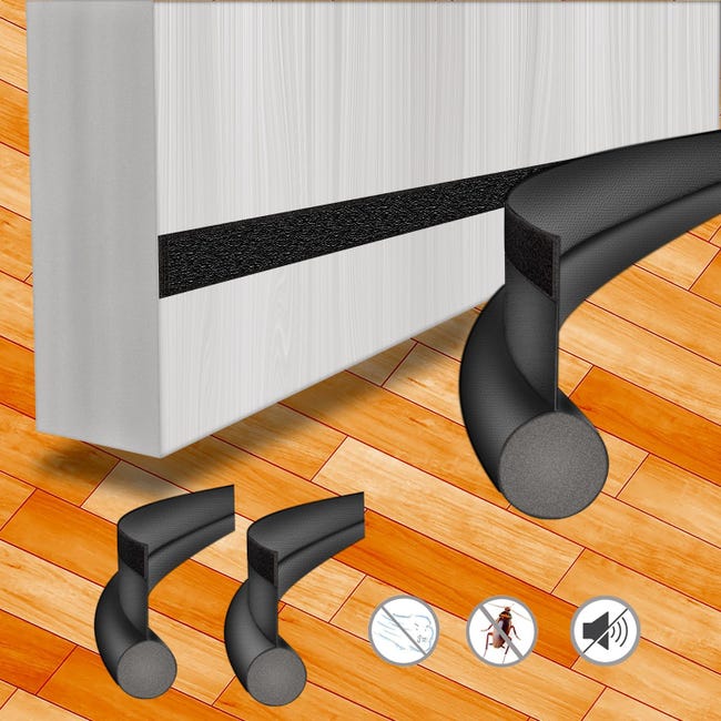 Burletes Para Puerta De Entrada 2 Unidades 96 Cm Leroy Merlin burletes-para-puerta-de-entrada-2-unidades-96-cm-leroy-merlin