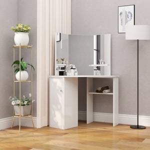 Coiffeuse Altea, Blanc, 95 cm avec miroir, Vicco