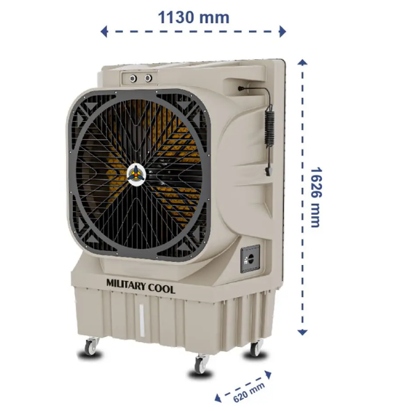 Climatizador industrial evaporativo military cool ivori 120l/23000m3