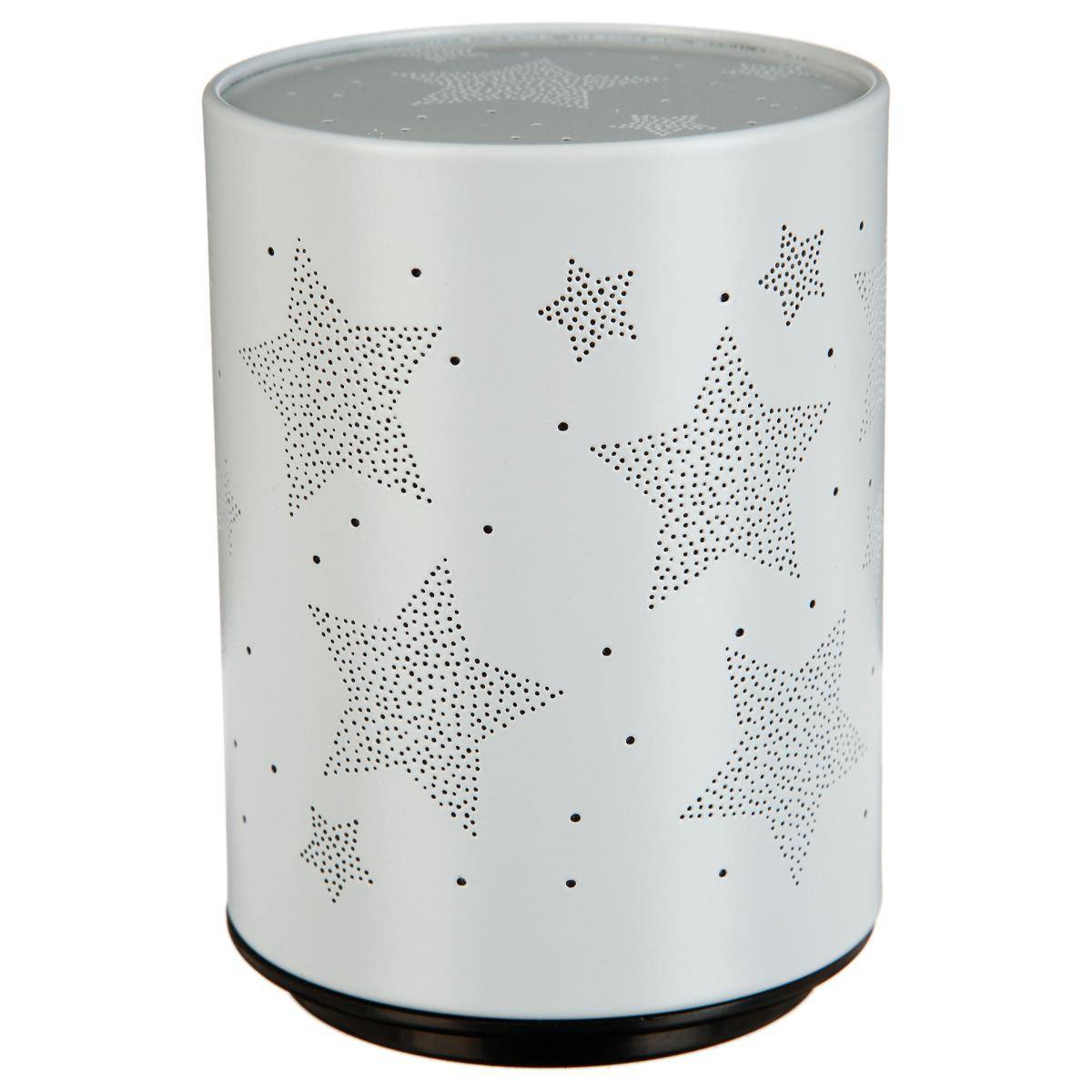 Veilleuse À Pile Push H.13cm Métal Gris - Atmosphera Créateur d ...
