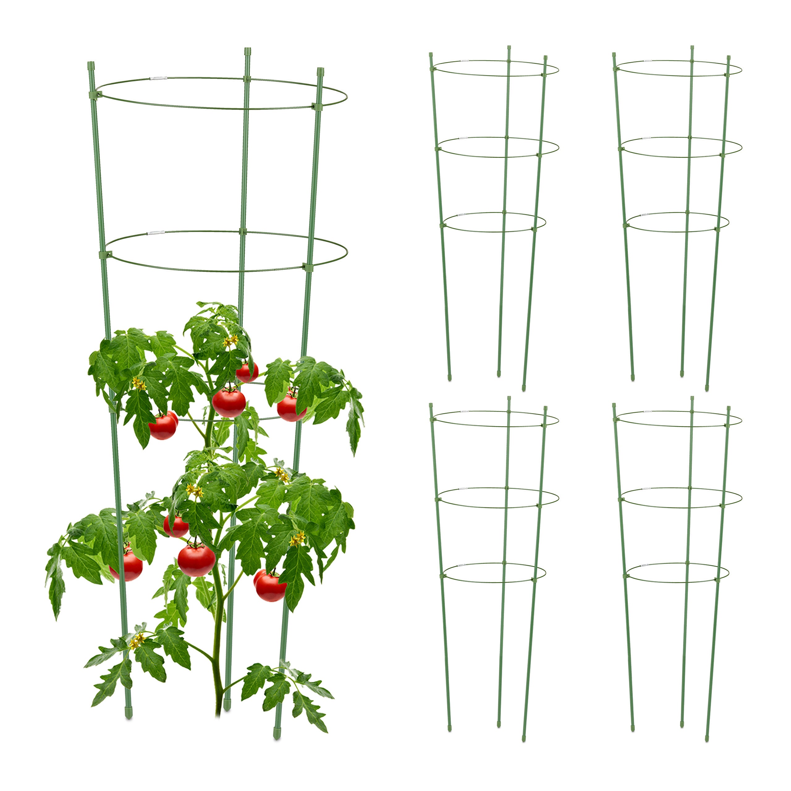 Tangyinrd – 2 Rotoli Di Legaccio Da Giardino Verde, Supporto Regolabile Per Piante Rampicanti, Pomodori, Fiori – Riutilizzabile E Delicato (20 M Totali)