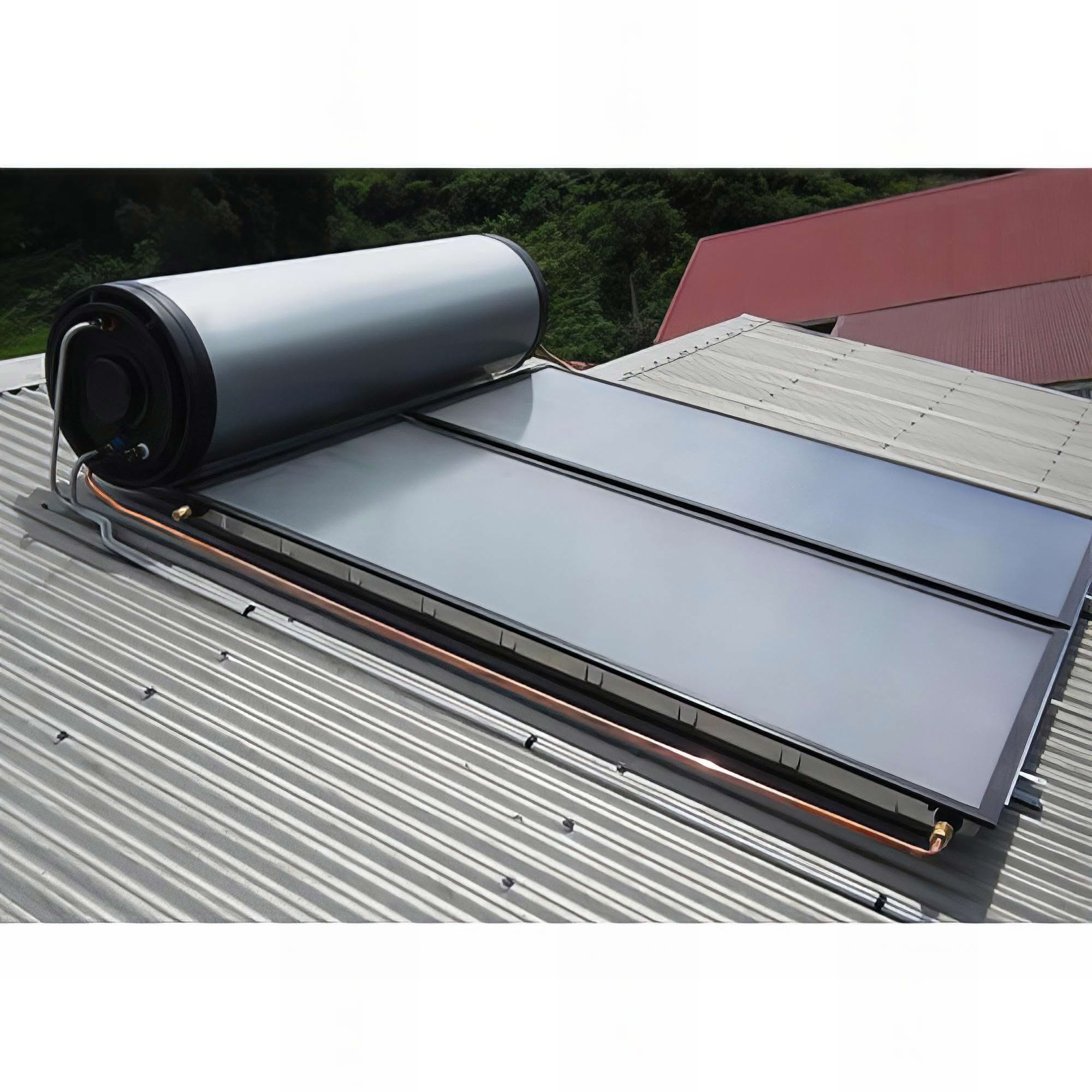 20 Vis double filet pour panneaux photovoltaïques D. 8 x 150 mm - Inox A2 - 5
