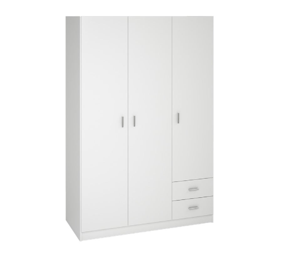 Armoire placard / meuble de rangement coloris blanc Hauteur 180 x