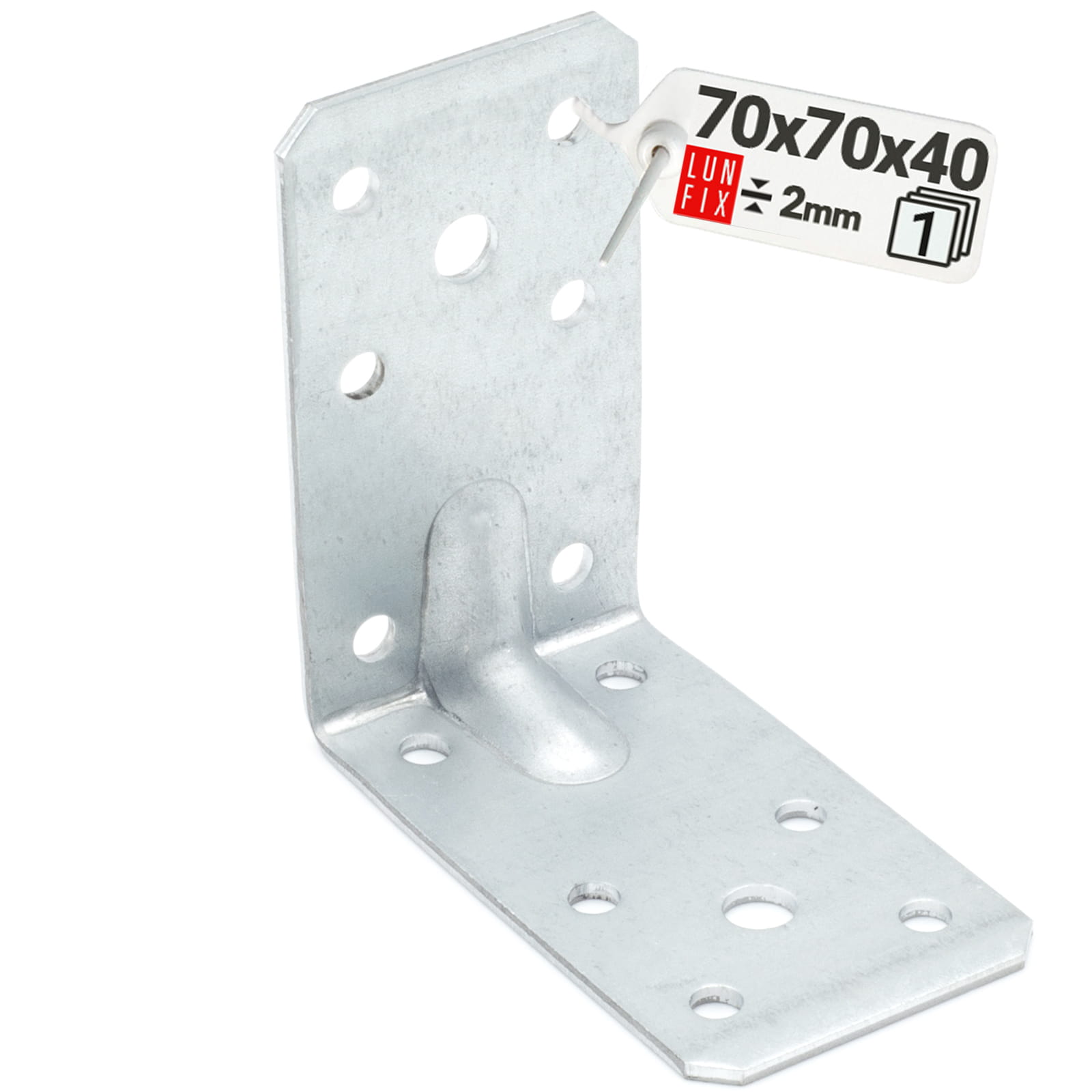 Kątownik ciesielski 70x70x40x2 1szt.