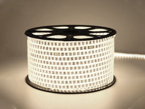 Striscia LED COB 2M, Nastro LED 220V 360 LEDs/m CRI≥85, Striscia COB Flessibile Super Luminosa Impermeabile IP65 Con Spina Interruttore Per - Foto 11