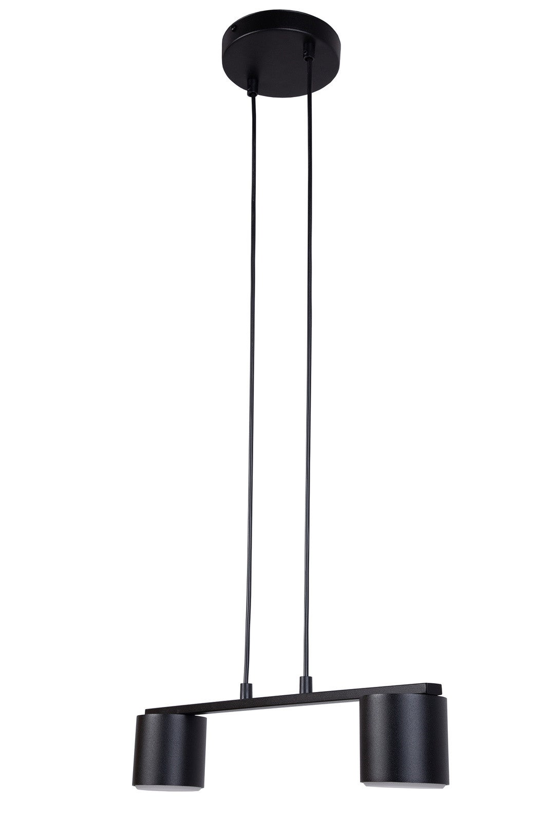 Lampa wisząca Mila czarna 2xGX53x12W nowoczesna wym: 100 x 46 x 14 cm metal SIGMA