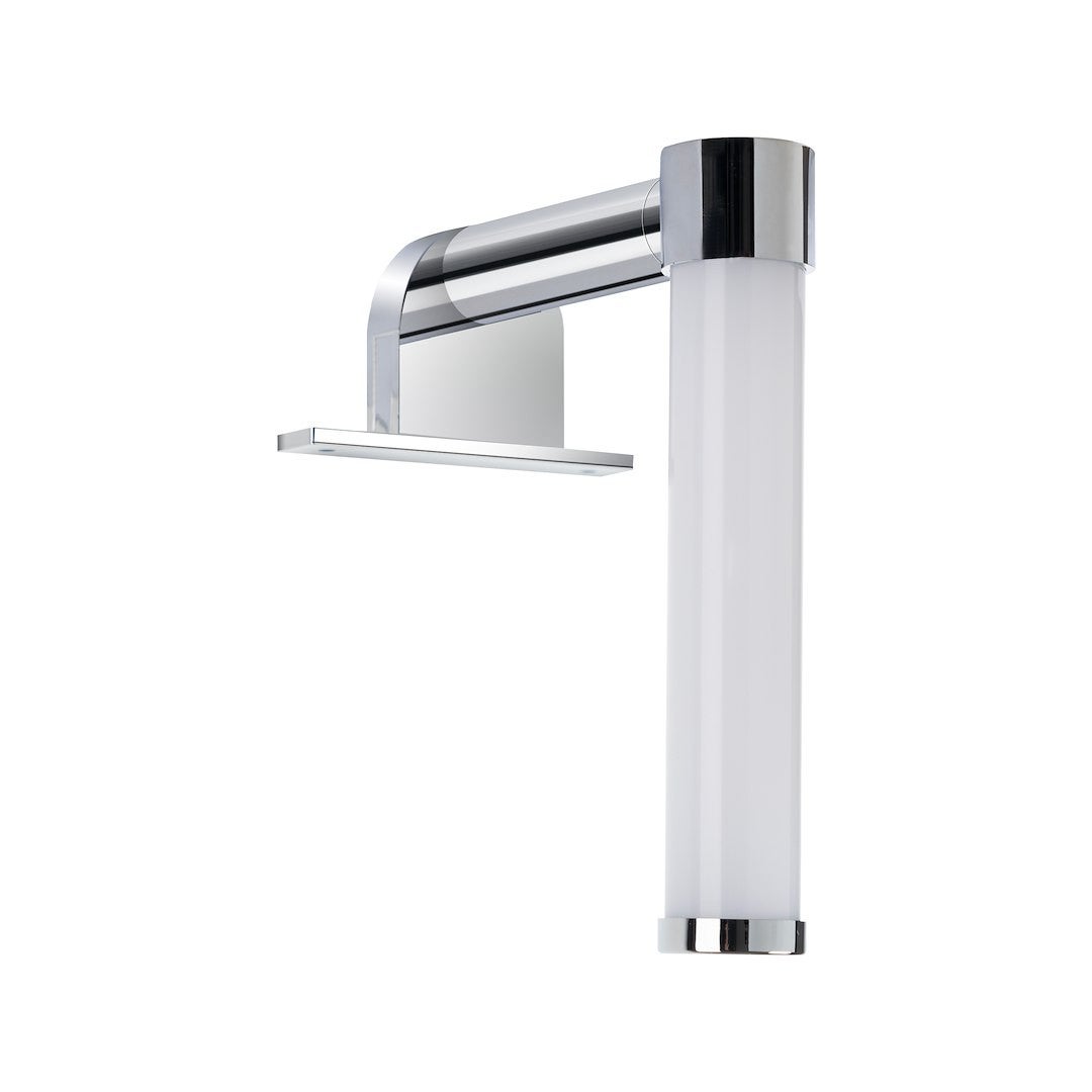 Kinkiet nad lustro APA LED 4W Neutralna biel 340lm chromowany wym: 15x5,1x11,7 cm IP44 Milagro