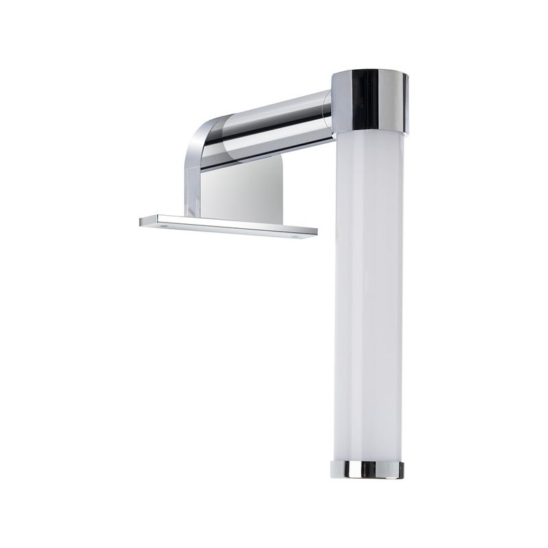 Kinkiet nad lustro APA LED 4W Neutralna biel 340lm chromowany wym: 15x5,1x11,7 cm IP44 Milagro