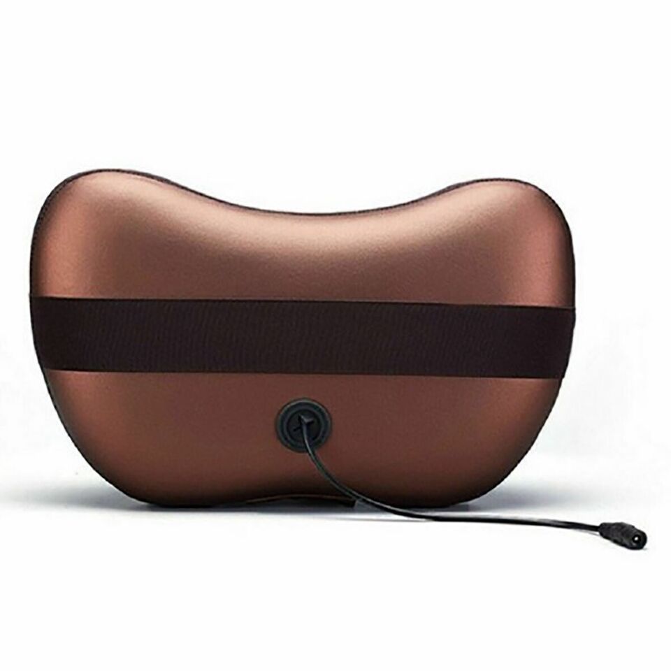 TRAVESSEIRO MASSAGEADOR CASA CARRO MASSAGEM CERVICAL BEM-ESTAR LED SHIATSU CORPORAL - 4