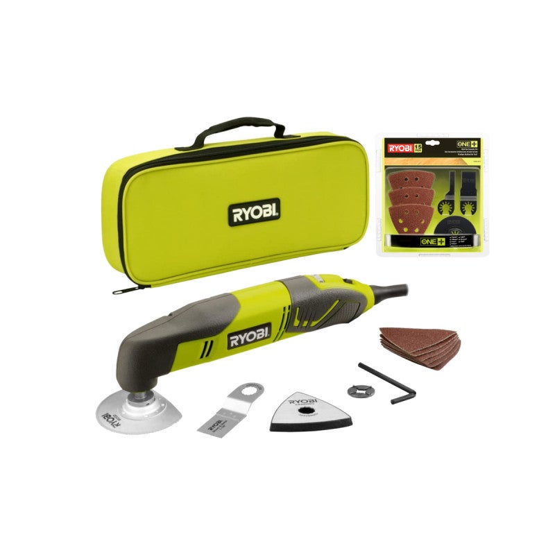 RYOBI RMT14 Outil Multifonction Compact 14-en-1 - Acier Inoxydable, Poignée Alu - Avec étui