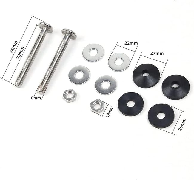 Kit De Réparation De Bride à Ressort Universelle En Acier Inoxydable - Fixation Rapide Pour Tuyaux (diamètre Intérieur/extérieur : 5,7 Cm)