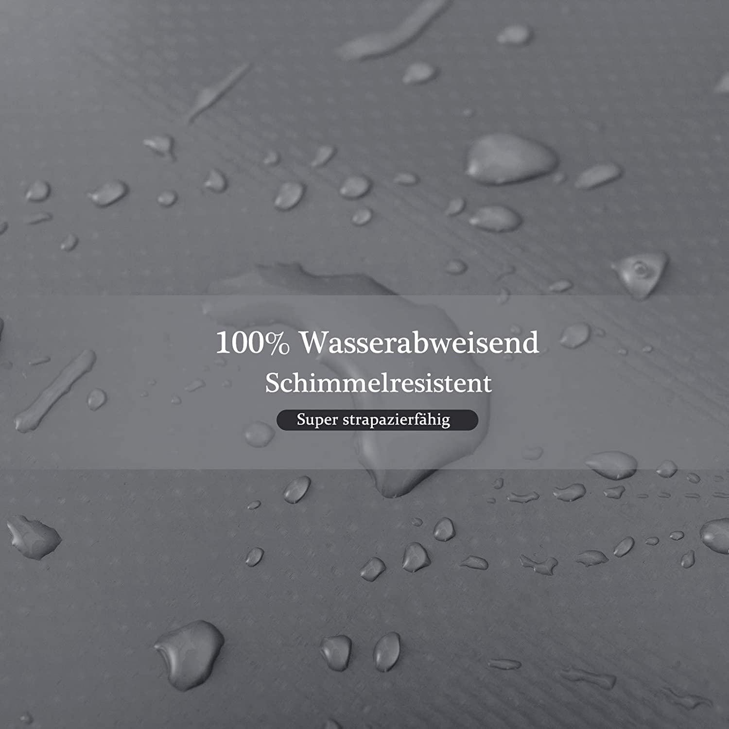 WOLTU Bâche de Protection en PVC Poids 500 g/m² bâche Industrielle Couverture étanche.2x3m.Gris Foncé - 4
