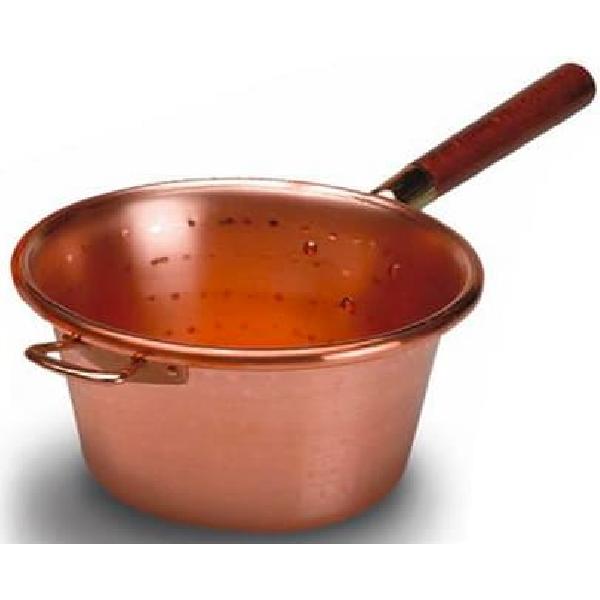 QHP Paletta Per Mangime Cavallo 1,0 Litri Con Lato Piatto - Colore Blu Cobalto - Mestolo In PVC E ABS - 2