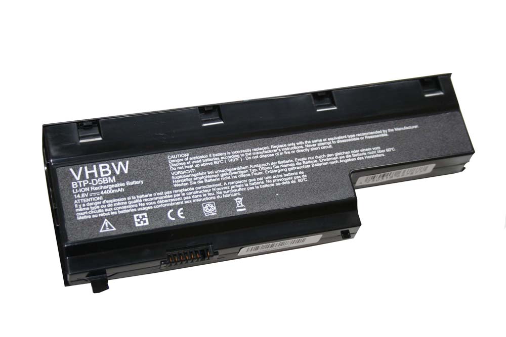 AGI Akku kompatibel mit Medion MD97760 Li-Ion Akku, Li-Ion, 14.4 Volt, 4400 mAh AGI Akku kompatibel mit Medion MD97760 Li-Ion Akku, Li-Ion, 14.4 Volt, 4400 mAh