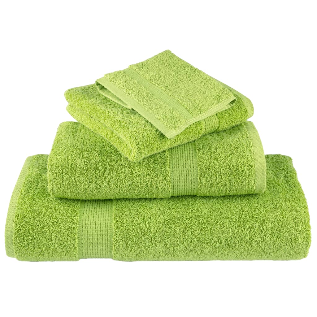 Serviettes de bain de qualité supérieure SOLUND 4 pcs | Serviette de douche 600g/m² CFW185717 - 4
