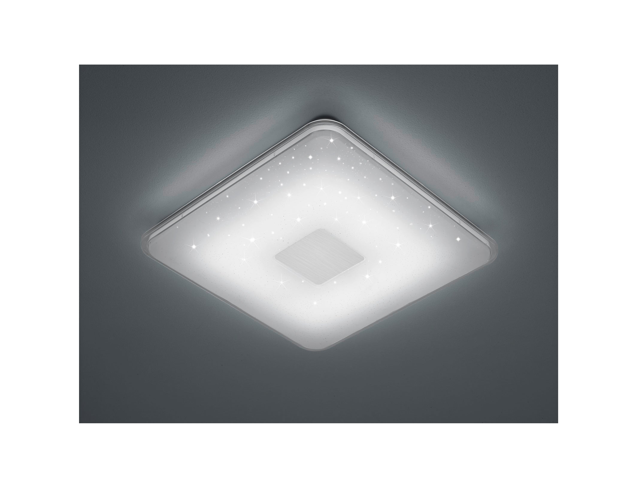 Plafon kwadratowy SAMURAI LED 21.5W Odcienie bieli 2400 lm biały wym:6x42,5x42,5cm IP20 Trio